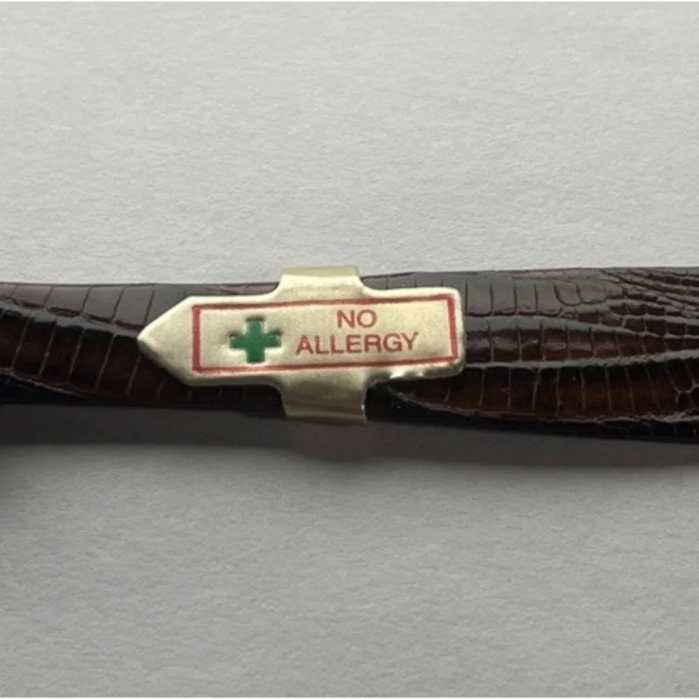 Hirsch 12mm Reptile Watch Band‎ No Allergy